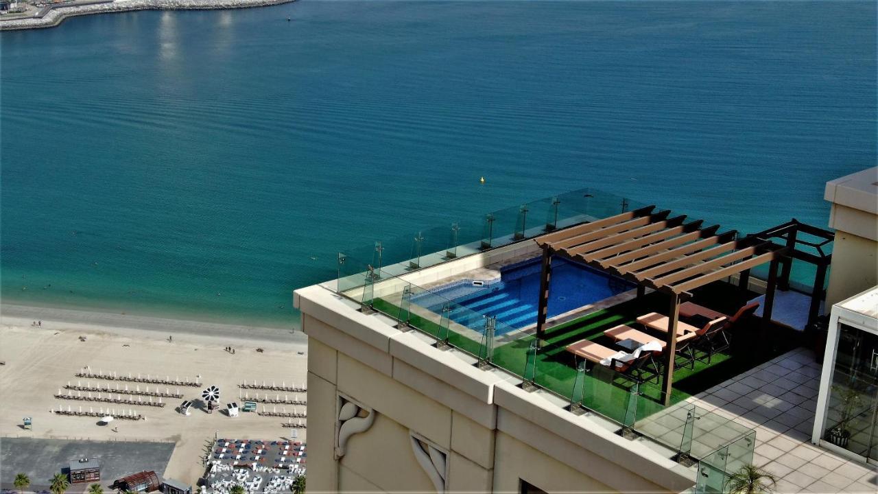 Jbr Penthouse With Terrace Pool Apartman Dubaj Kültér fotó