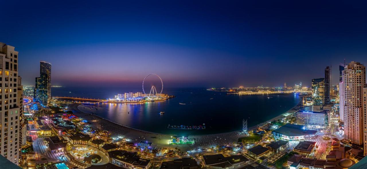 Jbr Penthouse With Terrace Pool Apartman Dubaj Kültér fotó