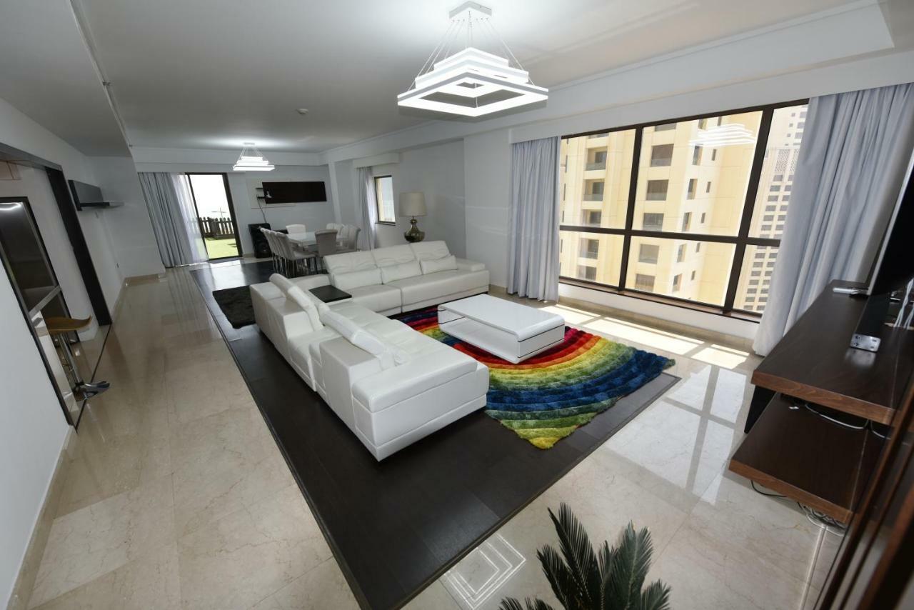 Jbr Penthouse With Terrace Pool Apartman Dubaj Kültér fotó